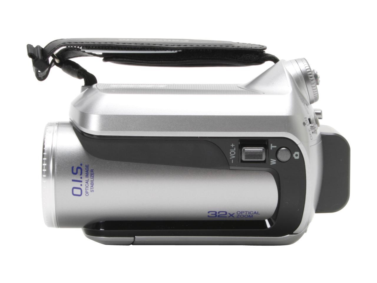 Panasonic SDRH18 1/6" CCD 2.7" 123K 32X Variable Speed Optical Zoom