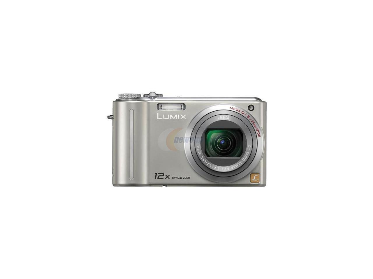 Panasonic LUMIX DMCZS1 Silver 10.1 MP 25mm Wide Angle Digital Camera