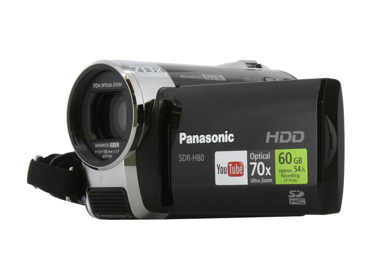 panasonic sdr h80 camcorder review