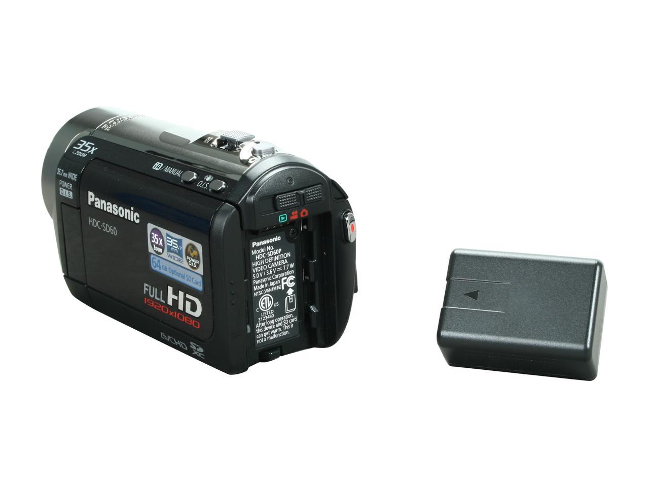 Panasonic hdc sd60 аккумулятор