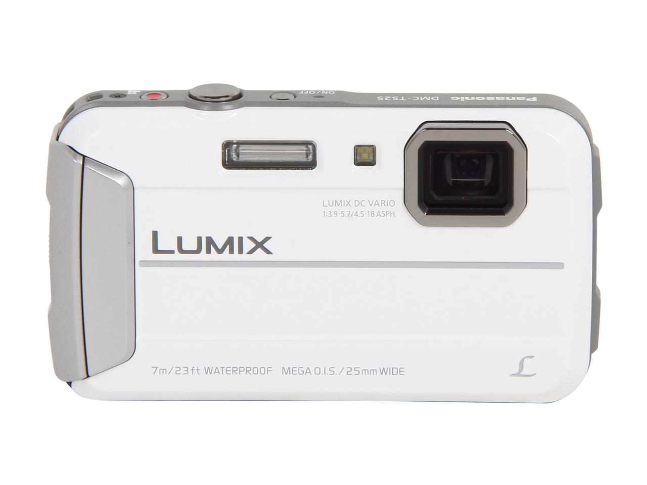 Panasonic LUMIX TS25 DMC-TS25W White 16.1 MP 2.7