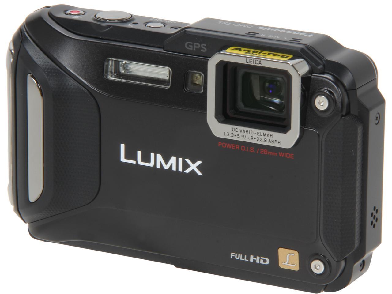 LUMIX DMC-TS5K 16.1 MP 3.0" 460K WiFi Enabled Lifestyle Camera Newegg.com
