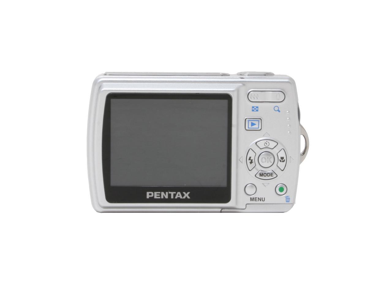 PENTAX Optio M20 Silver 7.0 MP Digital Camera - Newegg.com