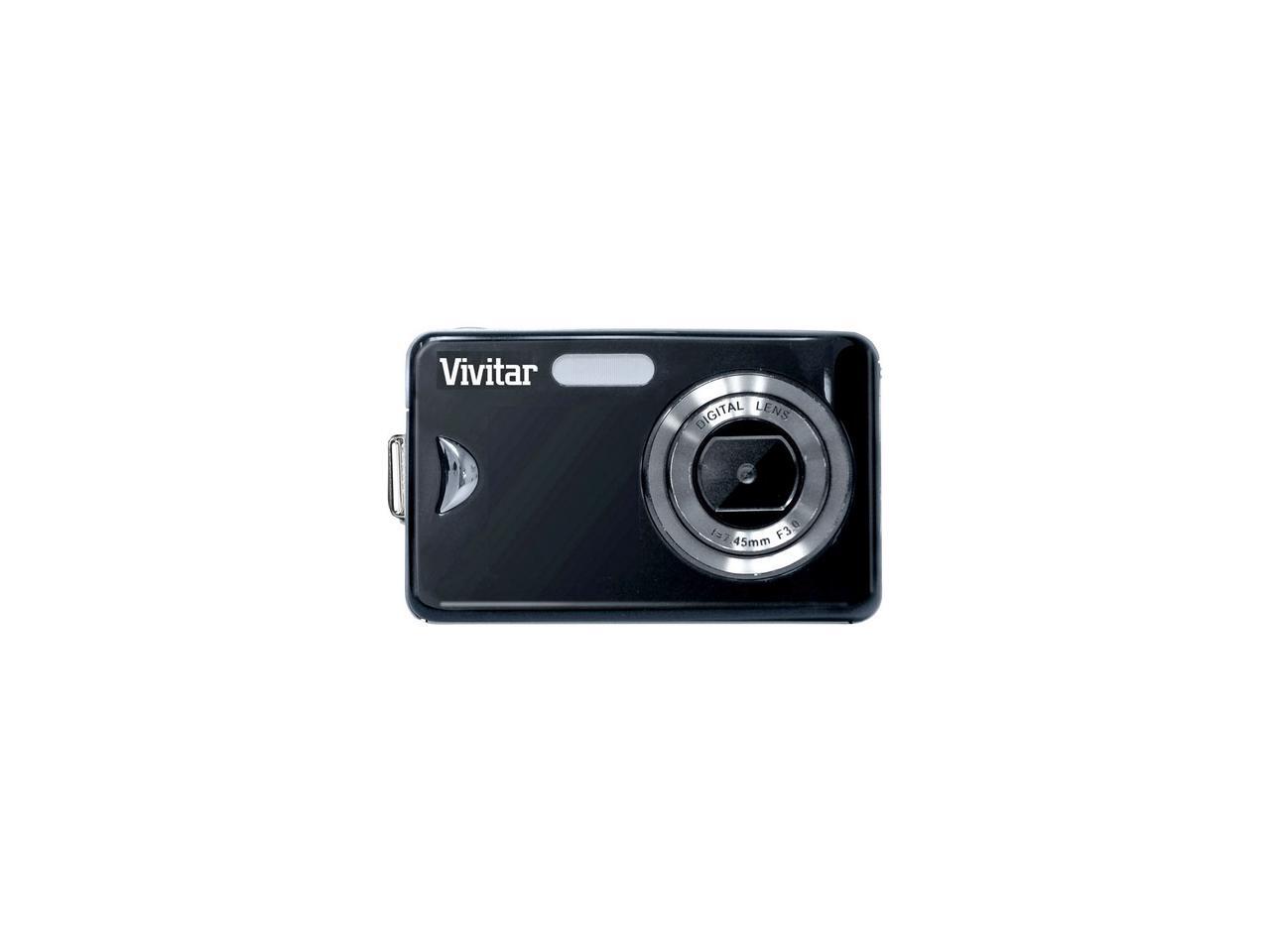 Vivitar ViviCam 8025 Black 8.1 MP Digital Camera