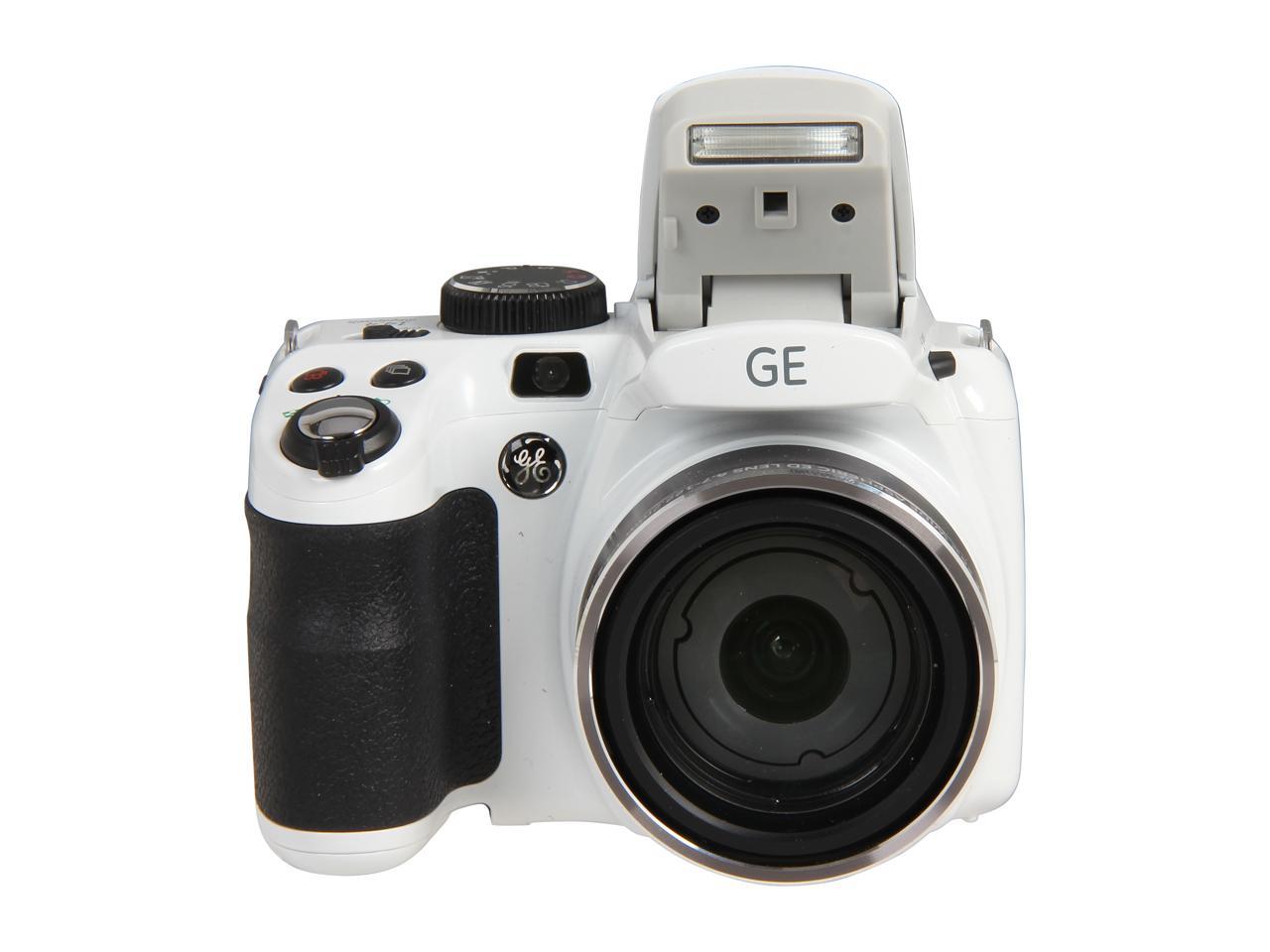 zoom in on detail on the ge x600 camera