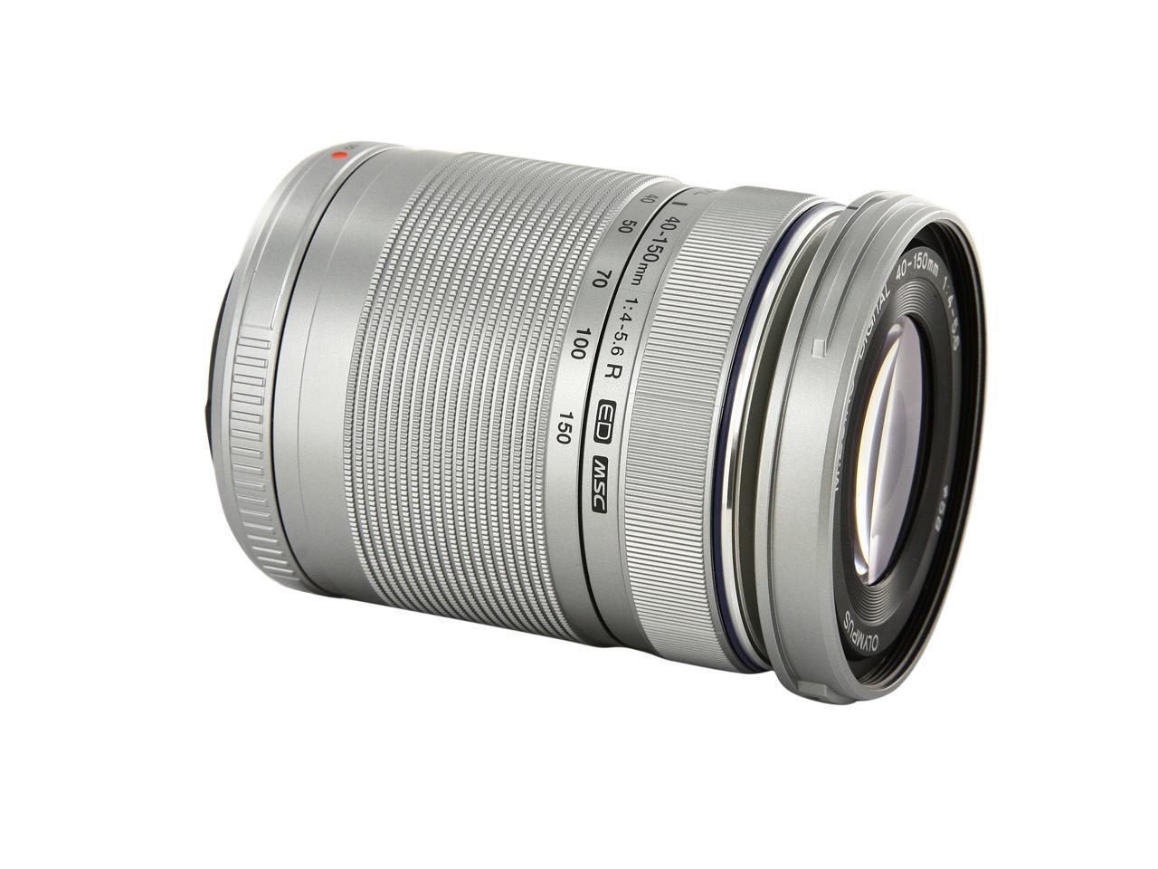 OLYMPUS V315030SU000 M.Zuiko Digital ED 40-150mm f4.0-5.6 R Lens Silver -  Newegg.com