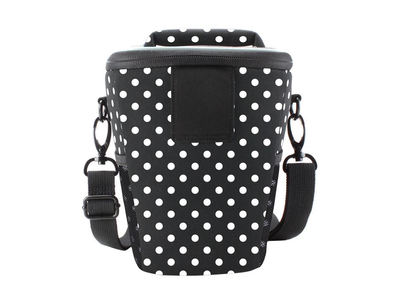 Portable DSLR Camera Case Bag with Top Loading Accesibility, Shoulder Sling and Weather