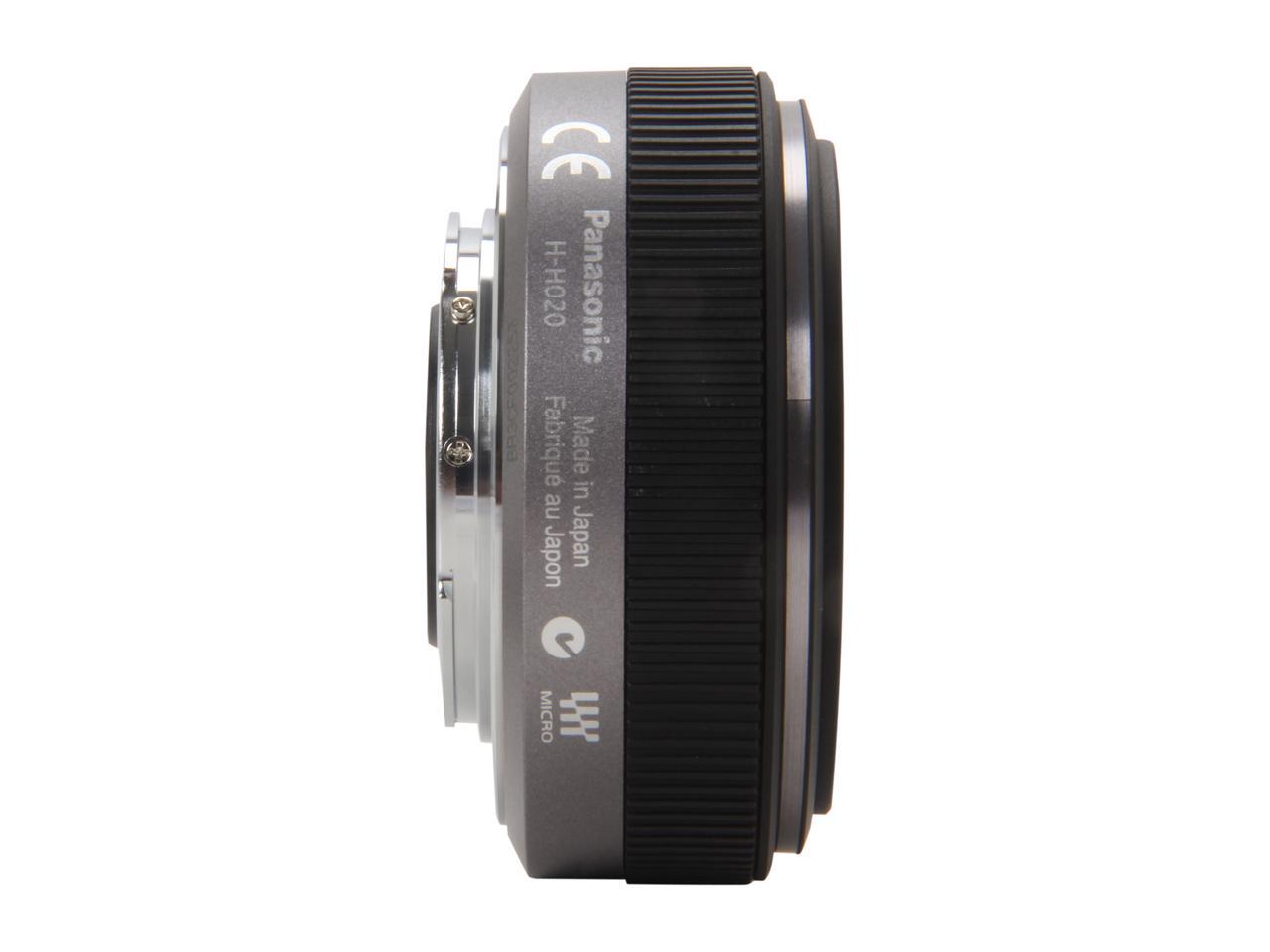 Panasonic H H0 Lumix G mm F1 7 Asph Lens Newegg Com