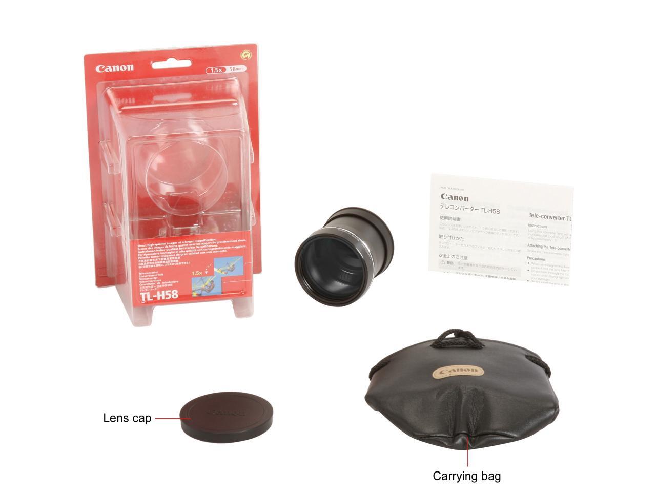 Canon テレコンバーター TL-H58 ☆極美品☆ canon TL-H58