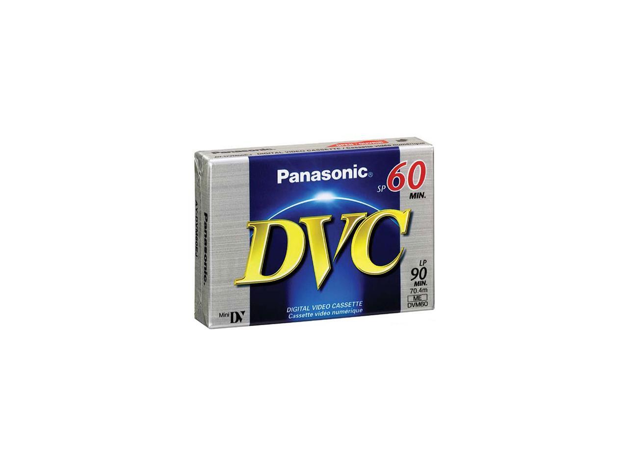 Panasonic AYDVM60EJ 60minute DVC (Mini DV) Tape