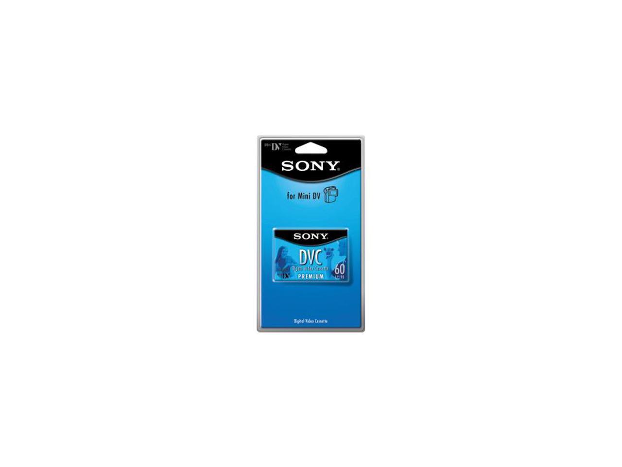 SONY DVM60PRL/1BP Premium Mini Digital Video Cassettes (Single