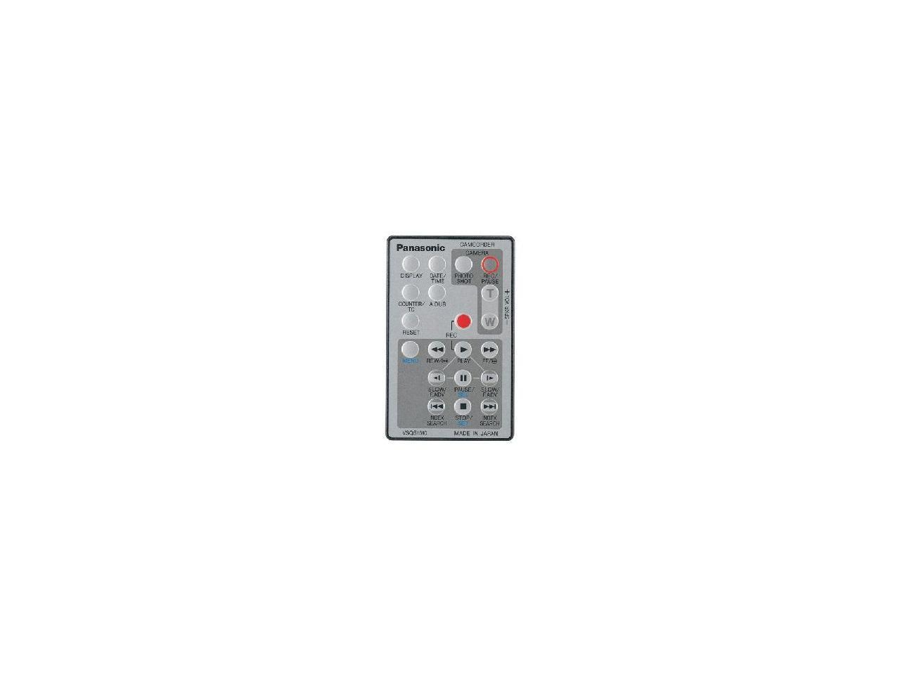 Panasonic VSQW0044 Remote Control for Digital Camcorders