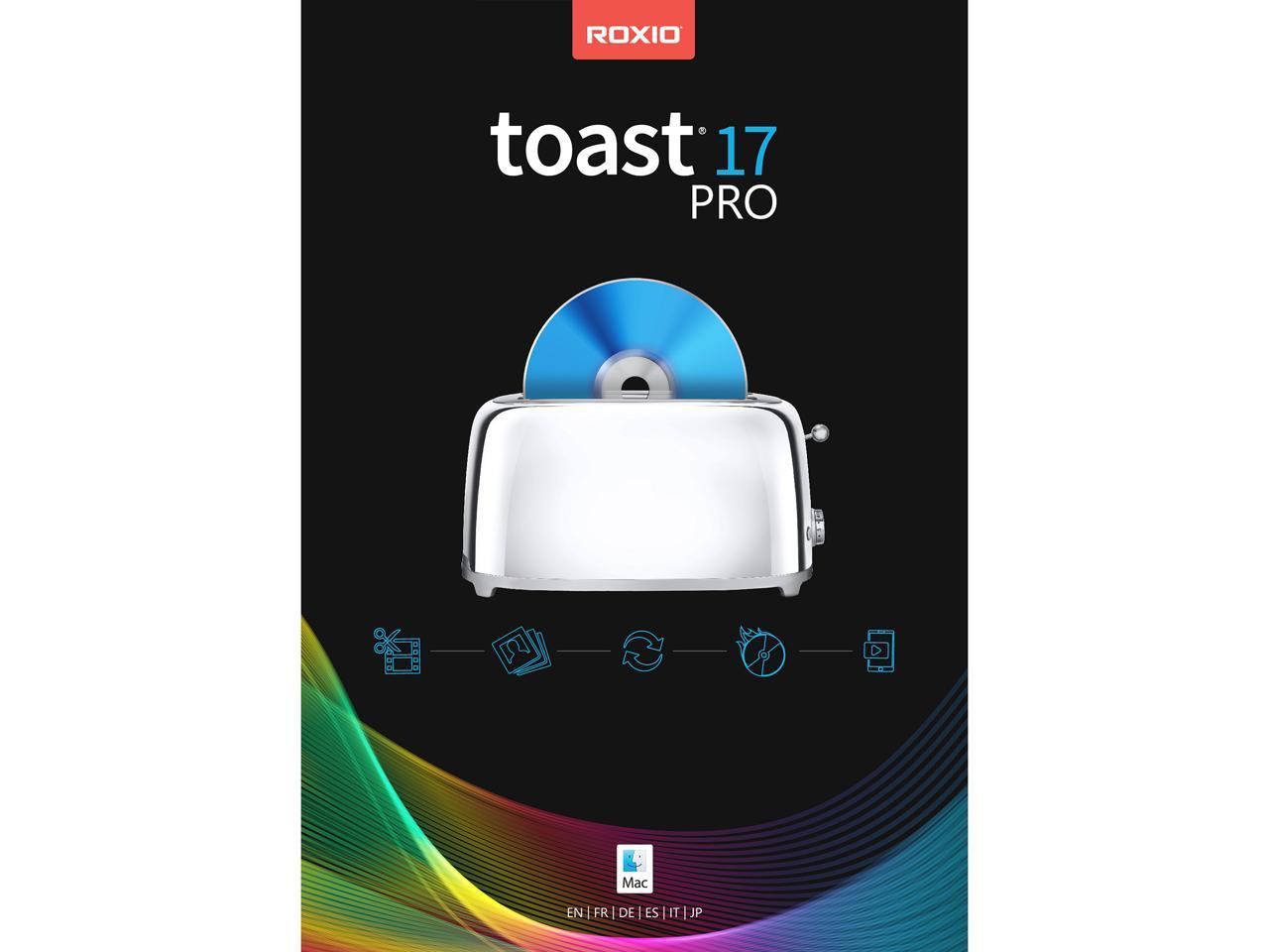 Roxio Toast 17 Pro Cd Dvd Burning Suite For Mac Download Newegg Com