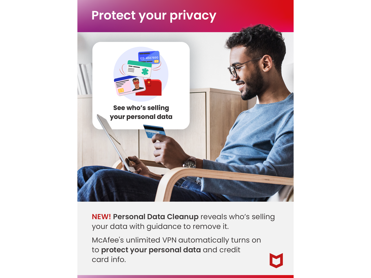 McAfee + Premium Family 2023 - Unlimited Devices / Parental Controls