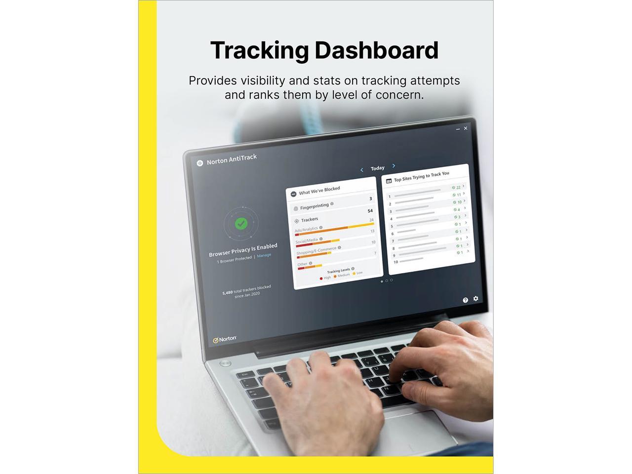 Norton AntiTrack 2024 For 1 Device 1 Year With Auto Renewal Download   32 104 023 05 