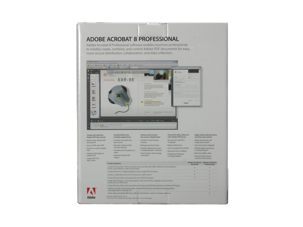 adobe acrobat 8 professional windows 10