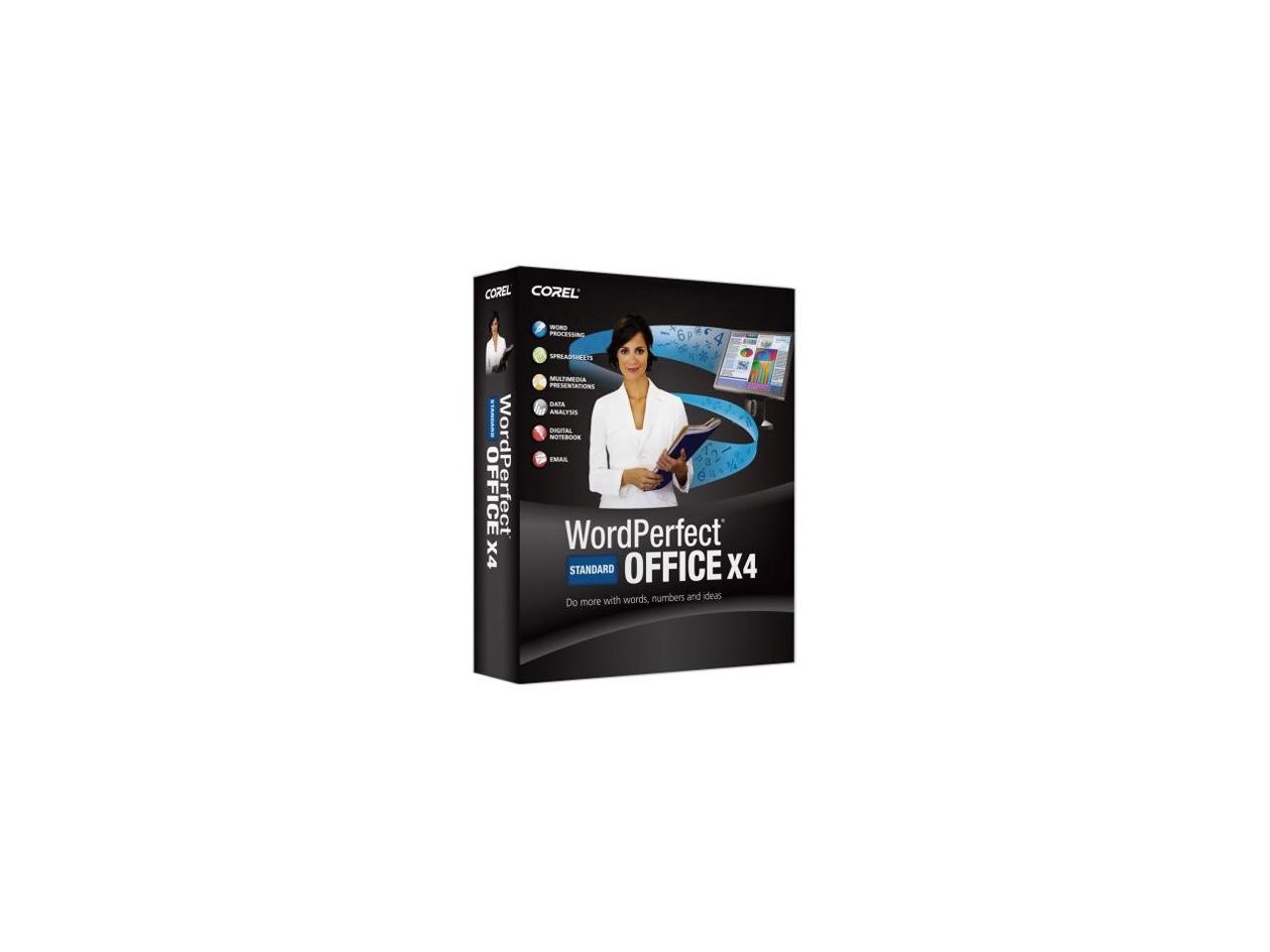 corel wordperfect office x4 standard edition