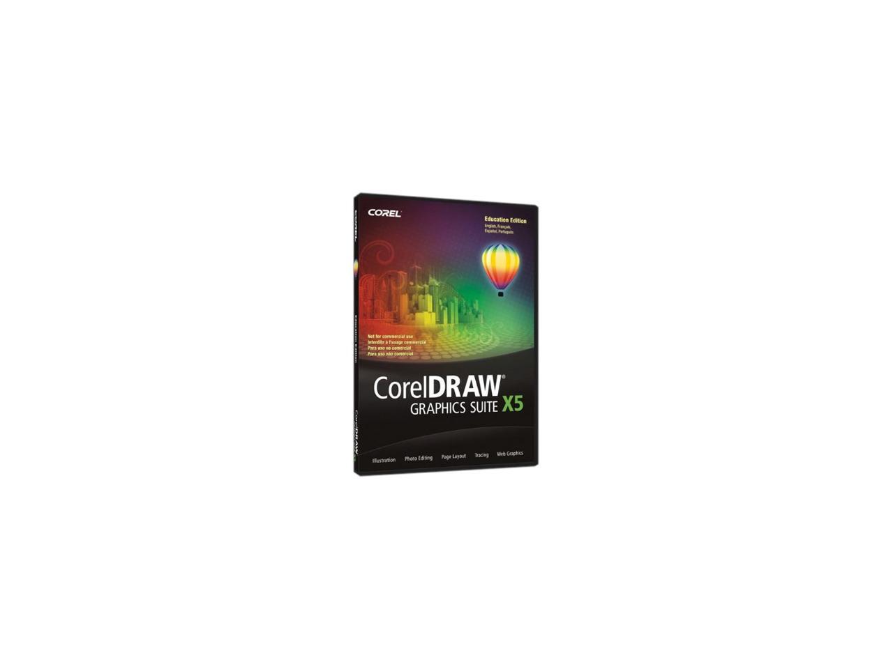 Corel CorelDraw Graphic Suite X5 Academic Edition Newegg.ca