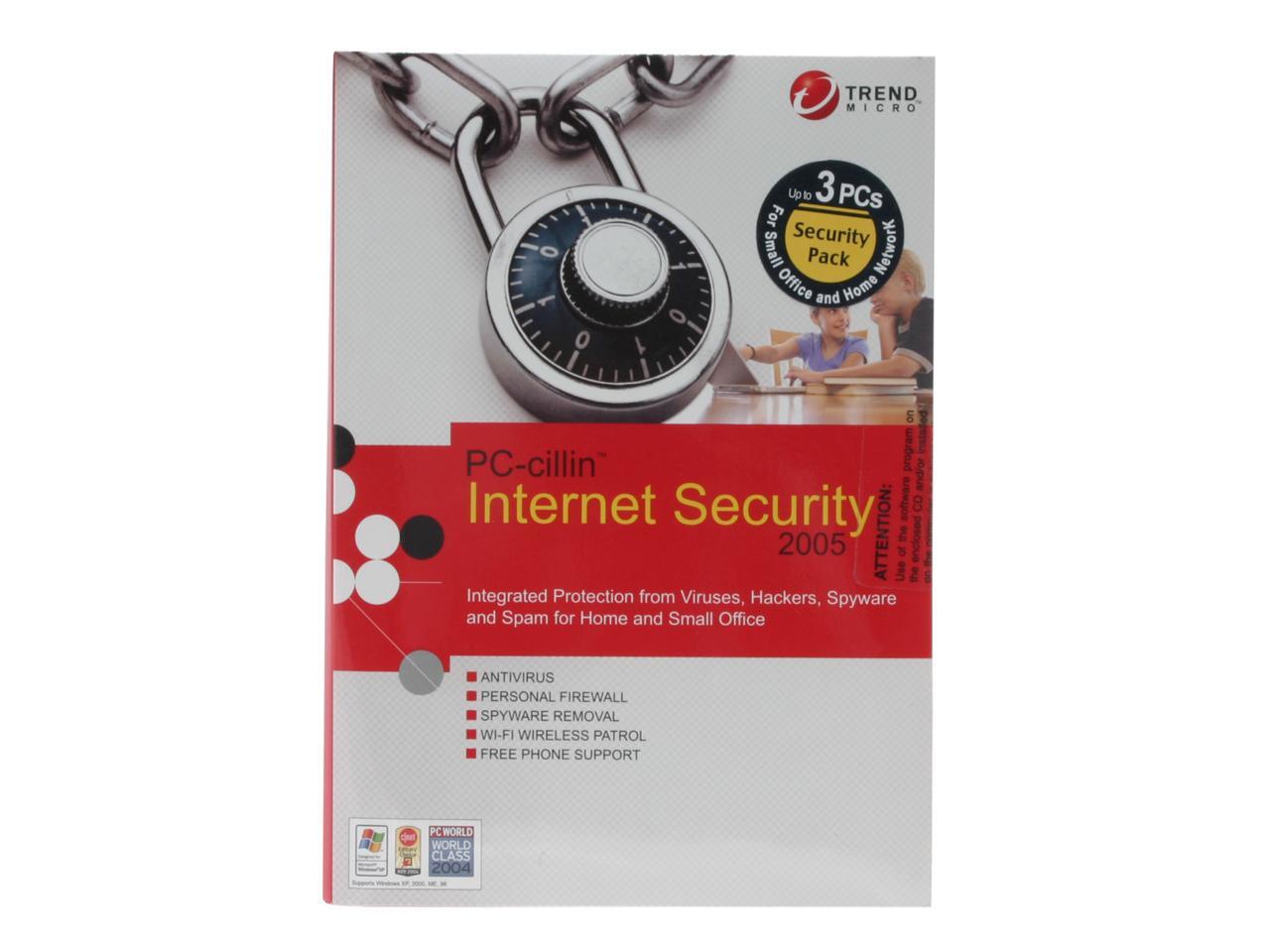TREND MICRO TREND MICRO PCCillin 2005 Security 3Pack