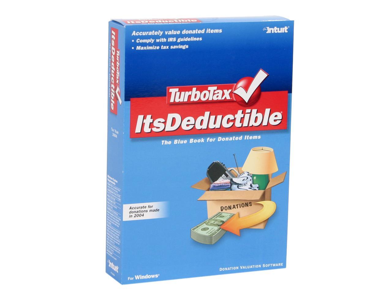 Intuit TurboTax Its Deductible V2004