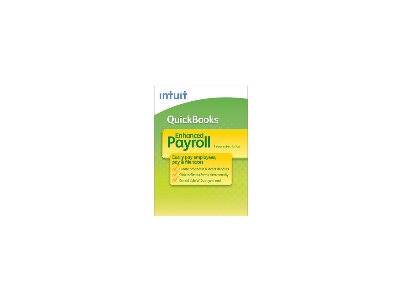 Intuit Quickbooks Payroll Enhanced 2013