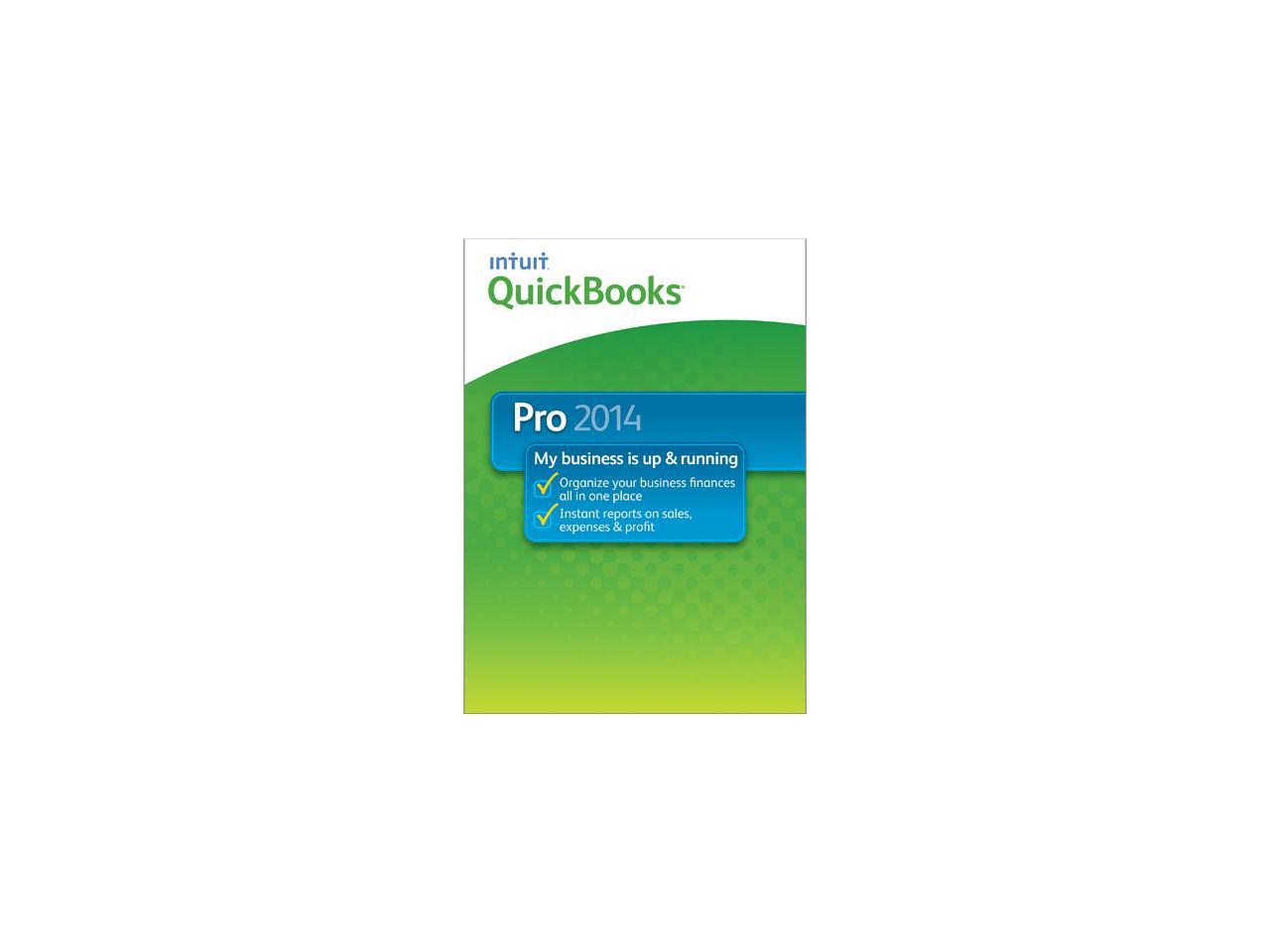 intuit quickbooks pro 2014