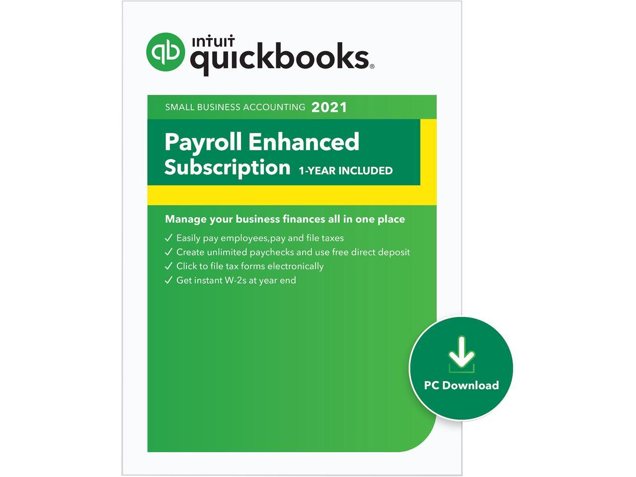 intuit quickbooks payroll service