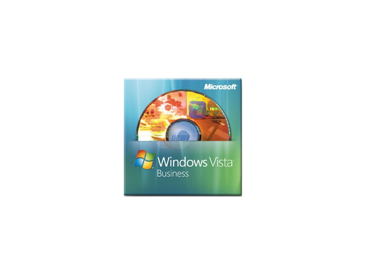 Microsoft Windows Vista 32Bit Business for System Builders Single Pack