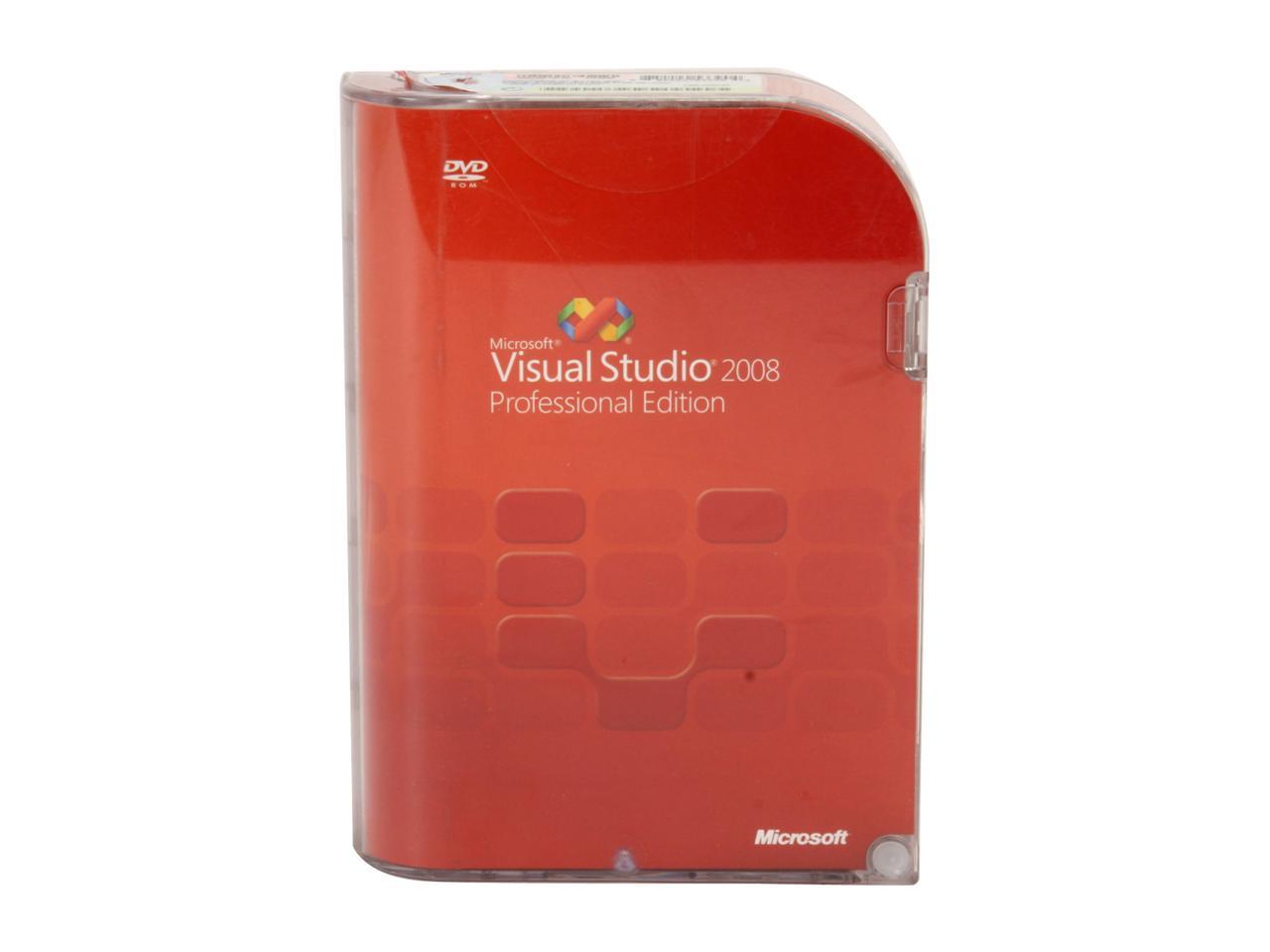 Microsoft Visual Studio 08 Professional Edition Newegg Com