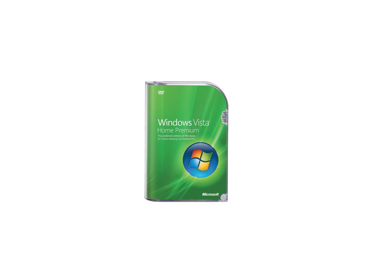 Microsoft Windows Vista Home Premium SP1 - Newegg.com