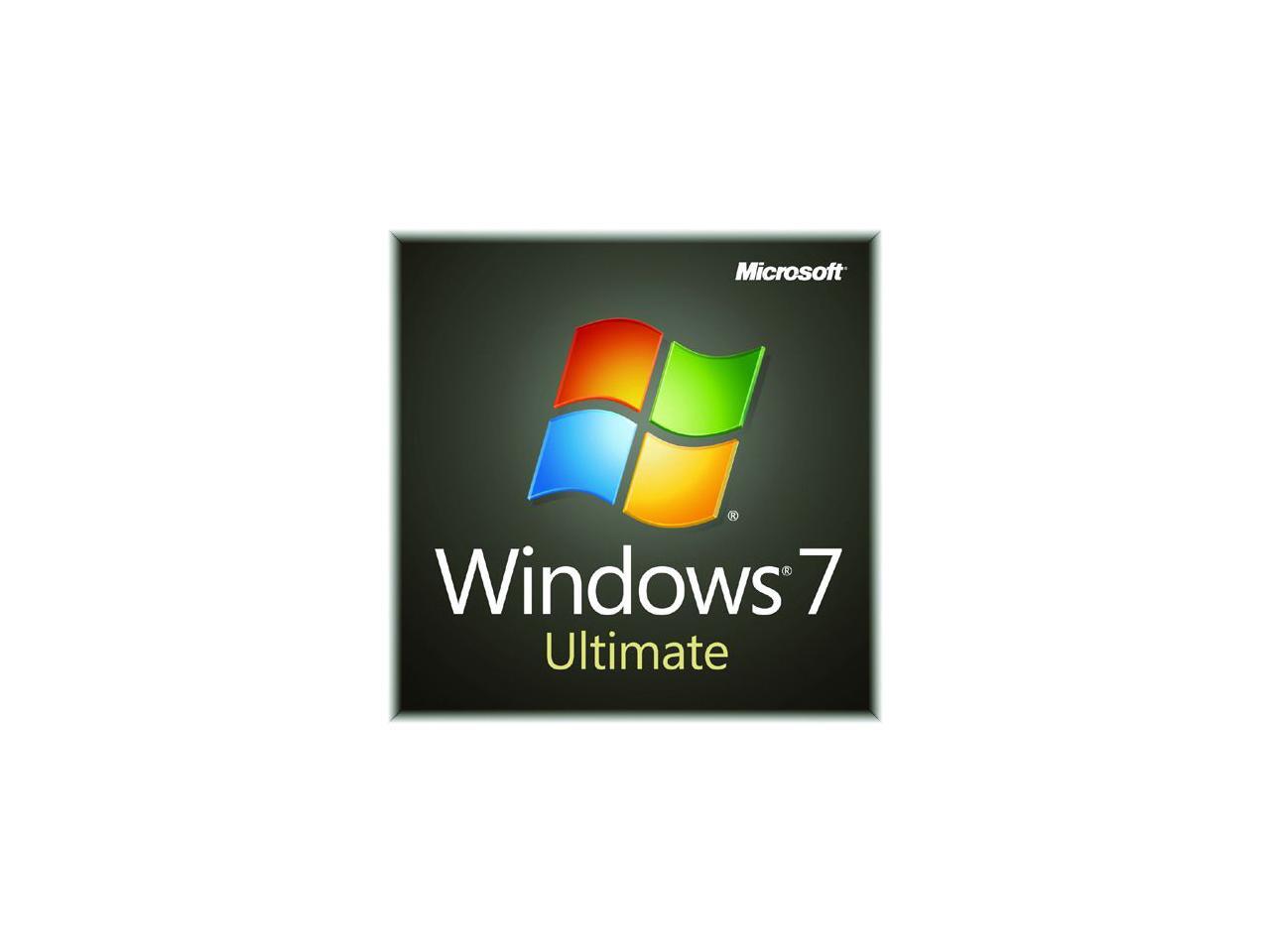 Microsoft Windows 7 Ultimate 64bit English 3Pack for System Builders