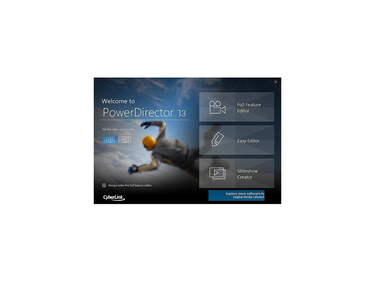 cyberlink powerdirector 13 download full version