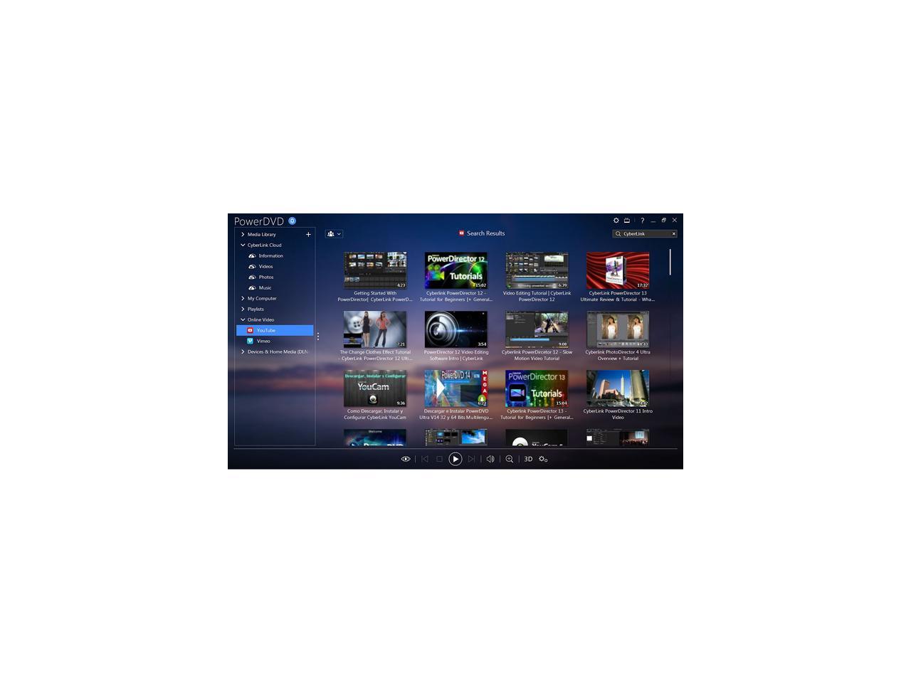 Cyberlink Powerdvd 15 Ultra Download Newegg Com