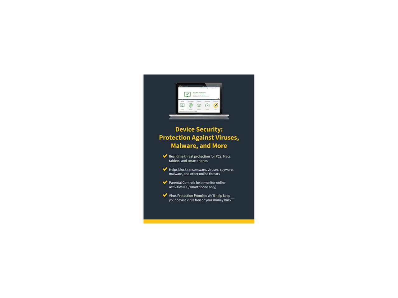 Norton 360 Deluxe Protection, VPN, 25GB Cloud Backup & Dark 