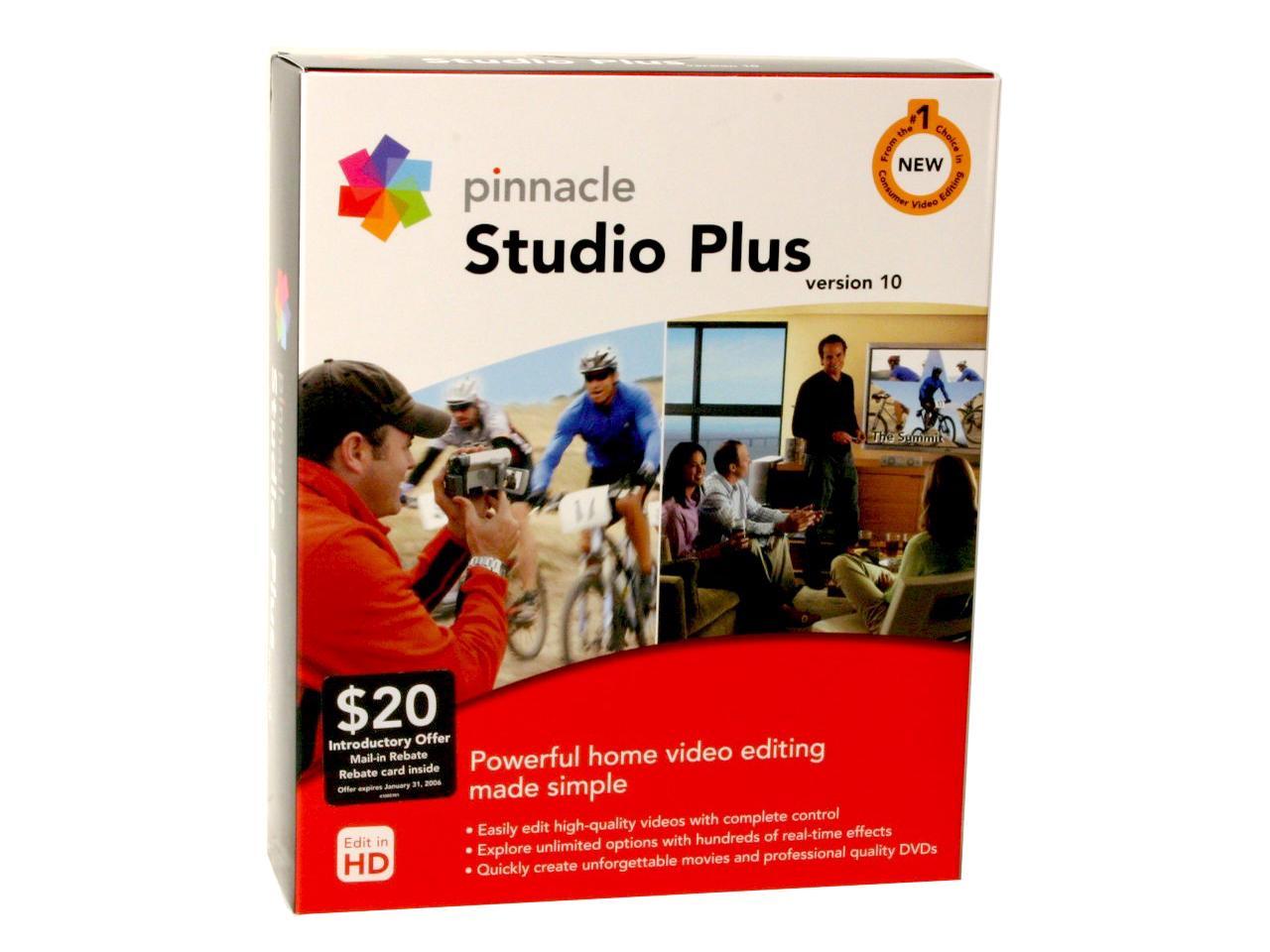 Pinnacle Studio Plus version 10 - Newegg.com