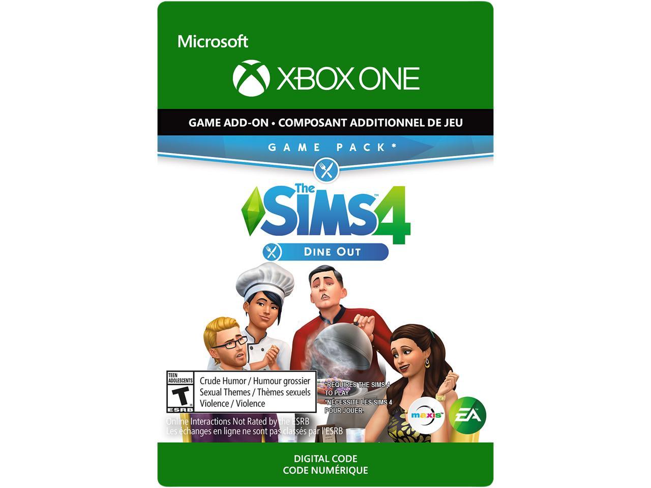 voorspelling Worden Woord THE SIMS 4 (GP3) DINE OUT Xbox One [Digital Code] - Newegg.com
