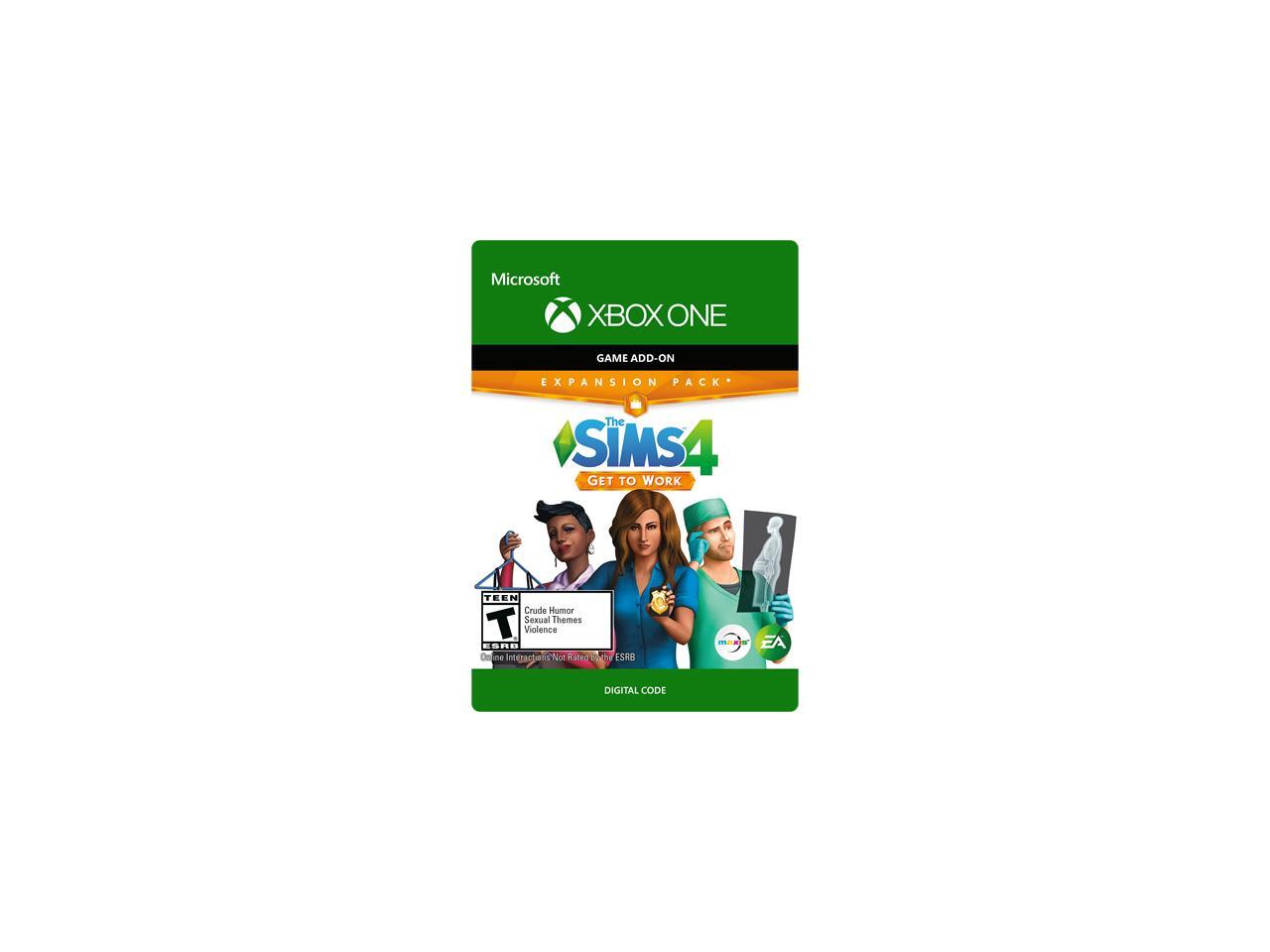THE SIMS 4 (EP1) GET TO WORK Xbox One [Digital Code]