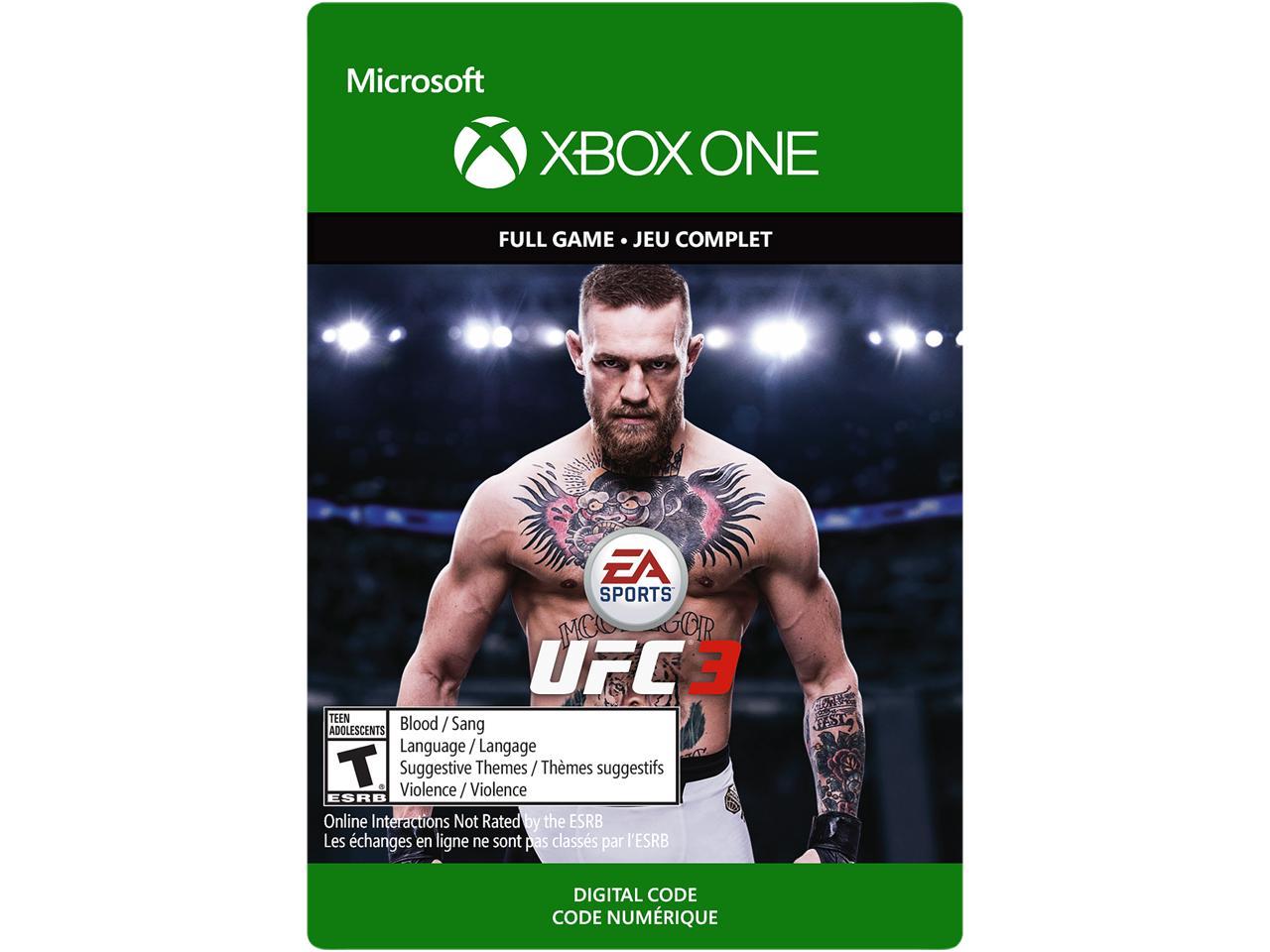 Kosmisch op vakantie ontspannen UFC 3 Xbox One [Digital Code] - Newegg.com