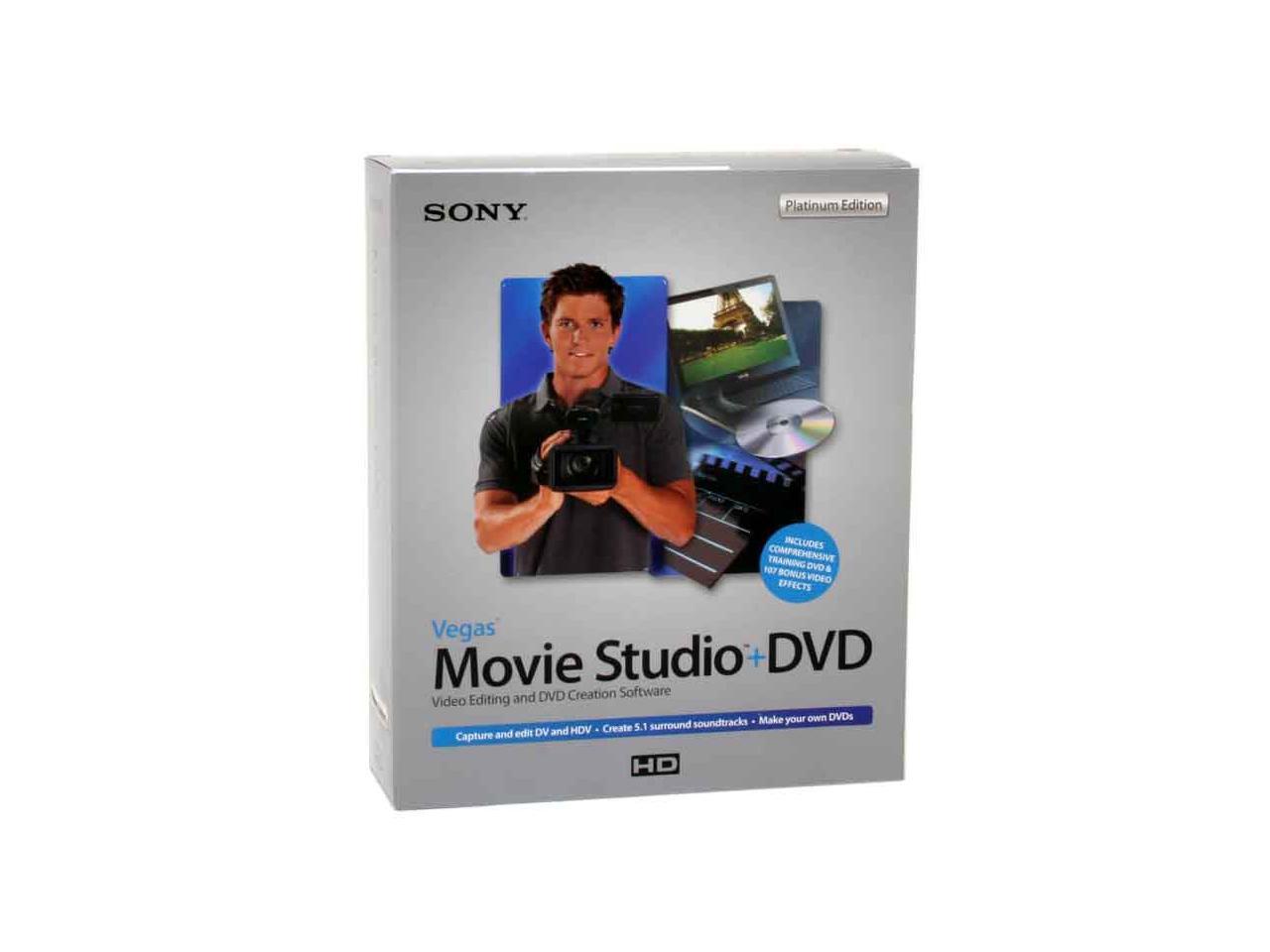 Sony Vegas Movie Studio 7 Dvd Platinum Edition Newegg Com