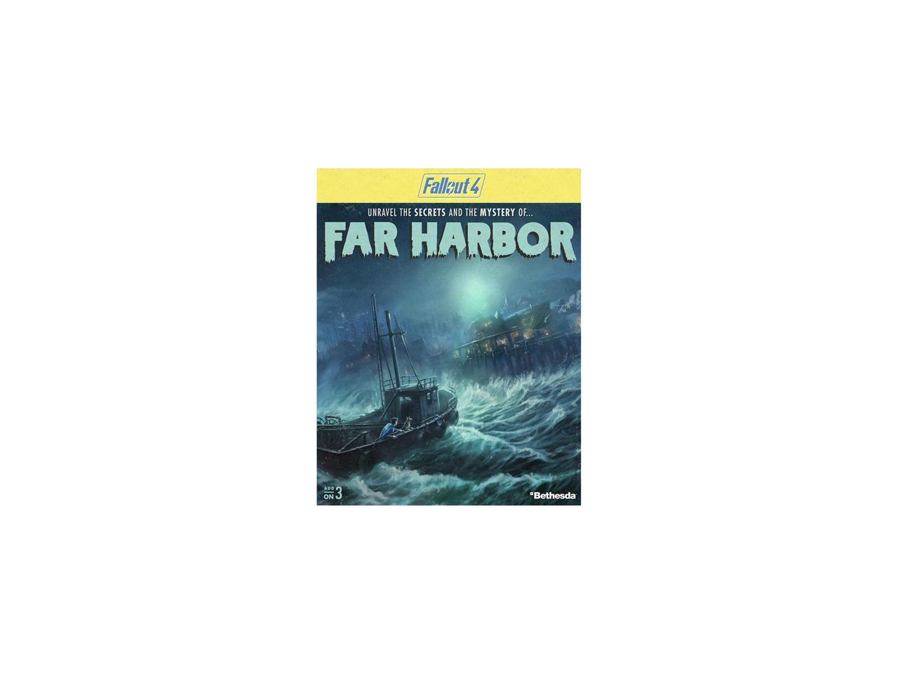 Fallout 4 Dlc Far Harbor Online Game Code Newegg Com