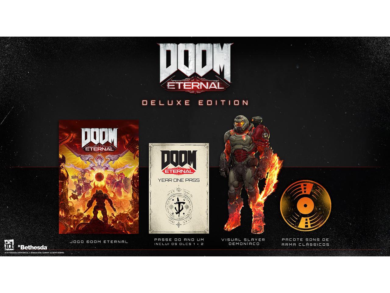 Doom eternal deluxe edition что входит