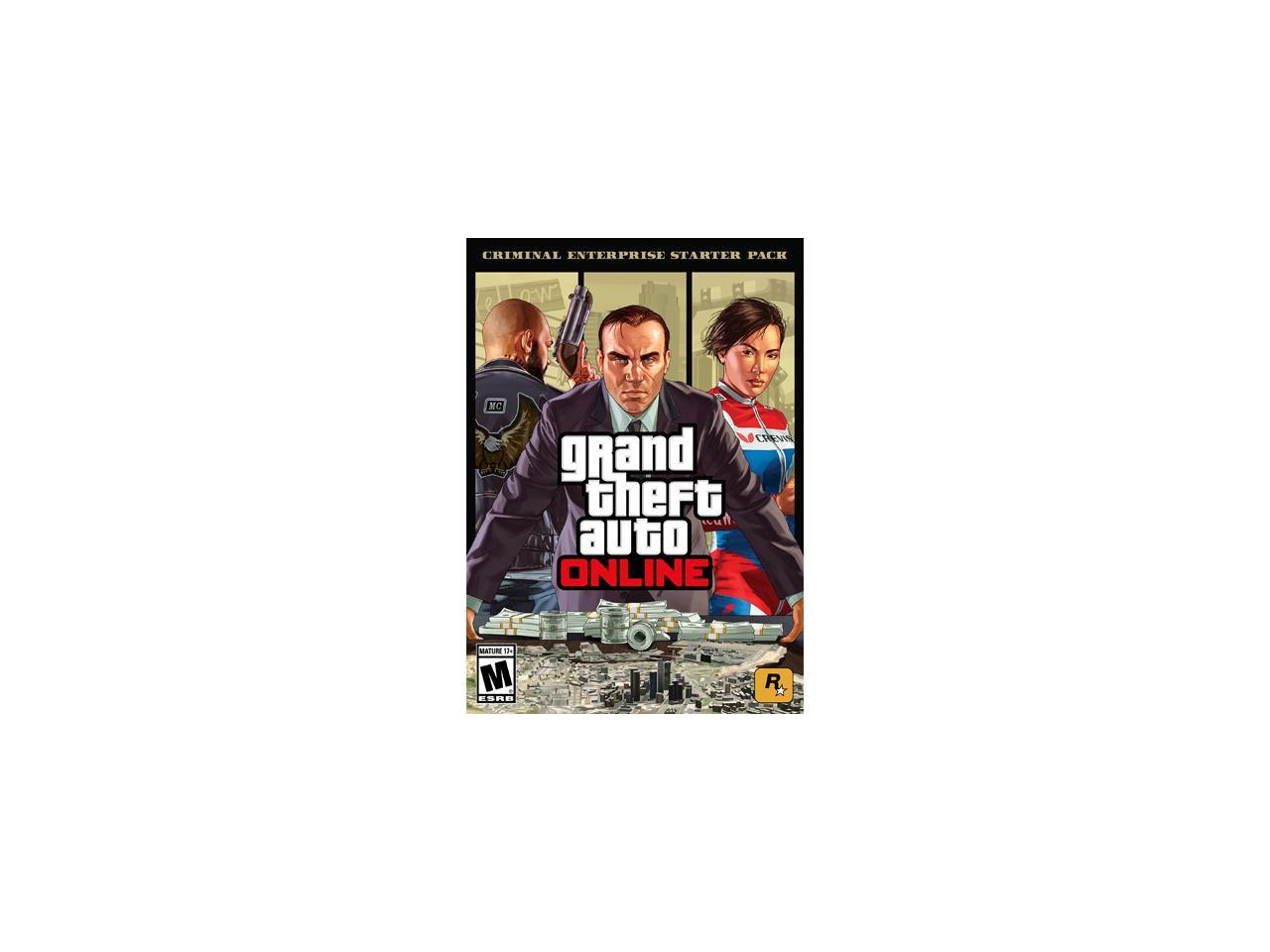 Grand Theft Auto V Criminal Enterprise Starter Pack Code Newegg Com