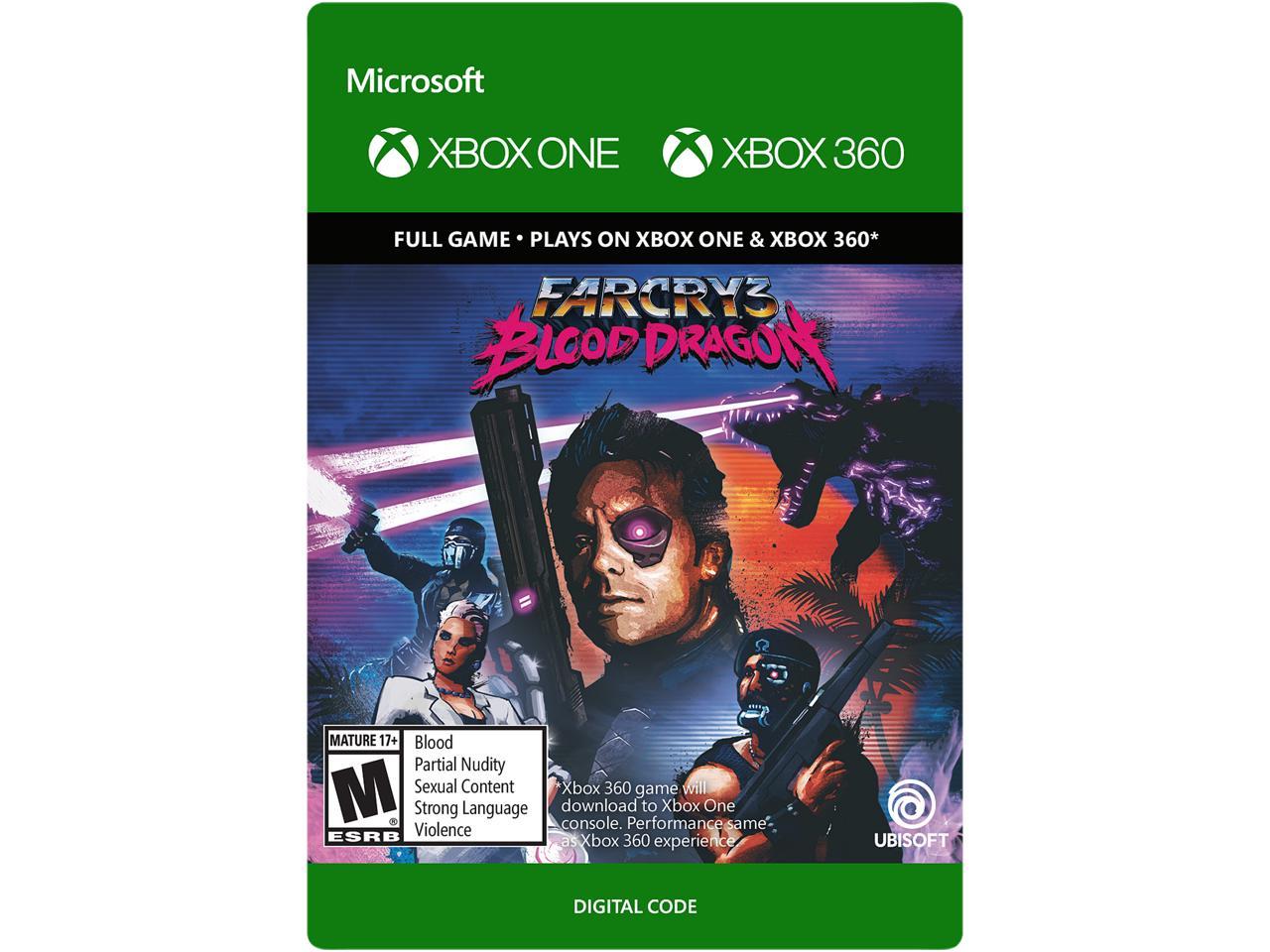 Far Cry 3 Blood Dragon Xbox One Xbox 360 Digital Code Newegg Com