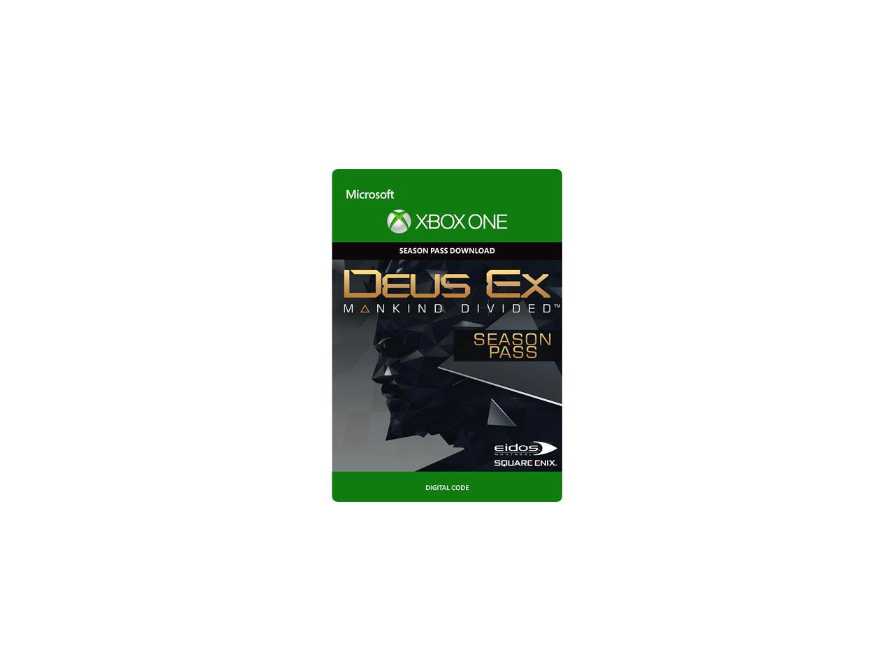 Deus Ex Mankind Dividend Season Pass Xbox One [Digital Code]