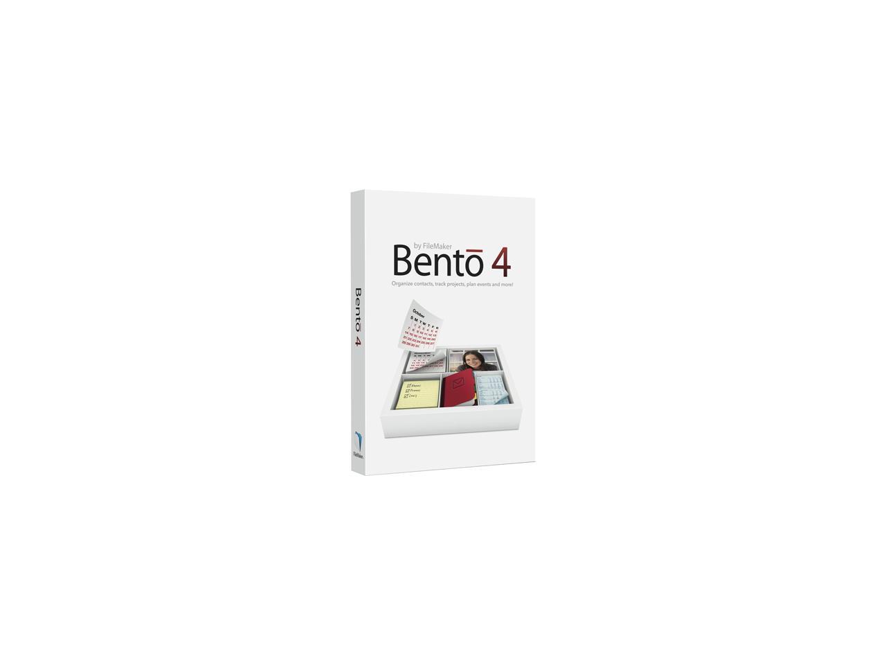 what is filemaker bento 4 database software