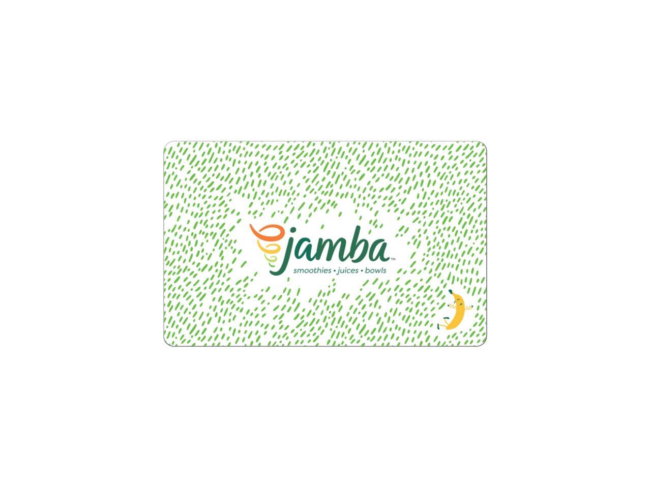 Jamba Mix It Up® 15 Gift Card (Email Delivery)