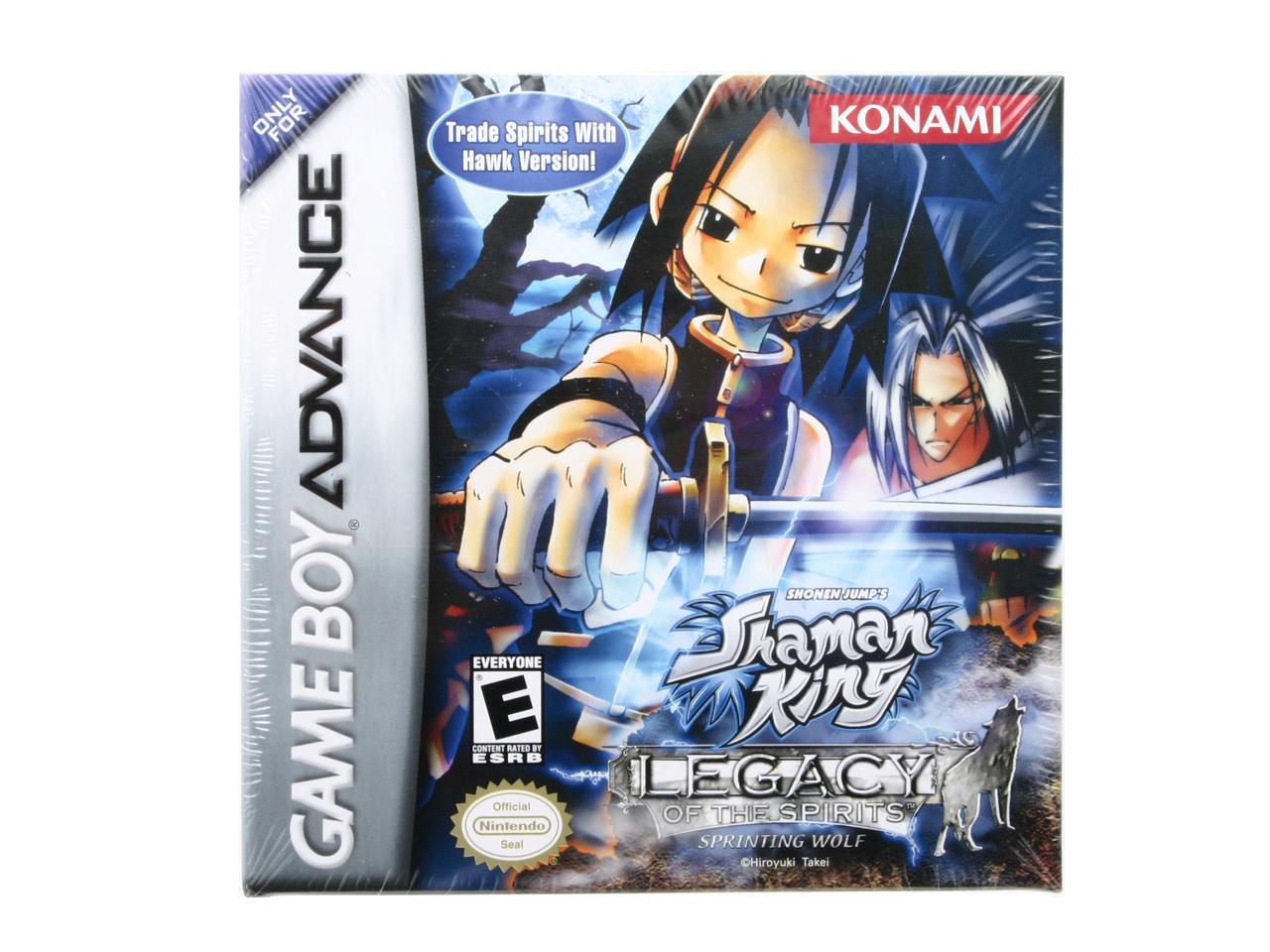 Shaman King Legacy Of Spirits Sprinting Wolf GameBoy Advance Game KONAMI