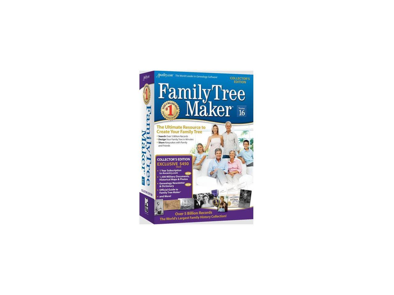 family tree maker version 16