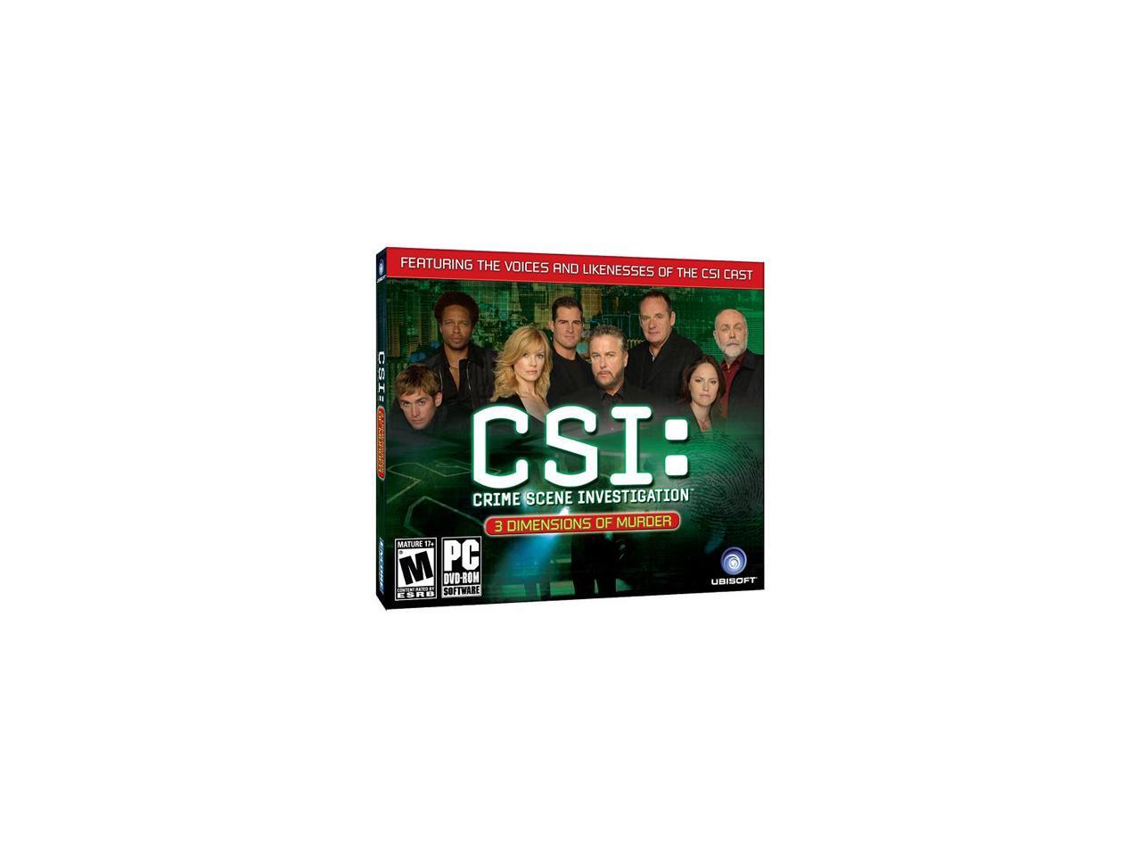 CSI 3 Dimensions of Murder (Jewelcase) PC Game
