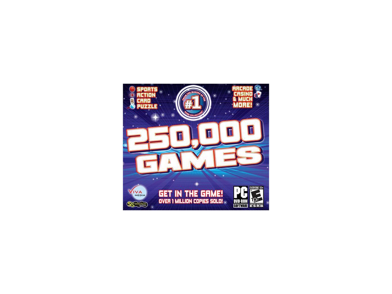 250000 GAMES Jewel case PC Game